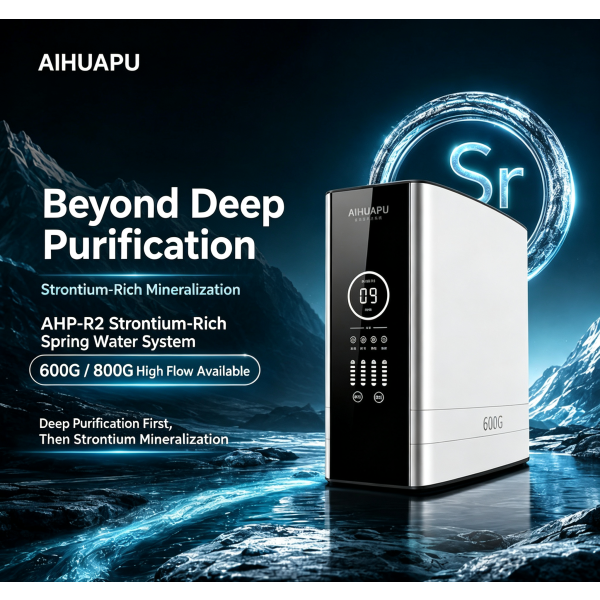 AIHUAPU AHP‑R2 Strontium‑Rich Spring Water RO System